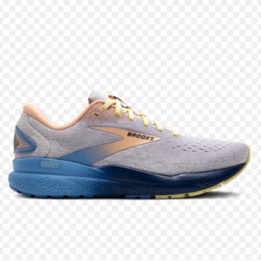 Brooks Ghost 16 Grey Blue Running Shoes
